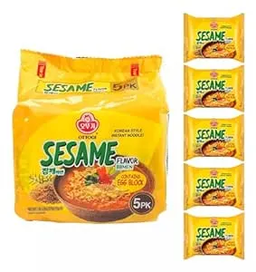 Ottogi Sesame Flavor Ramen Multipack