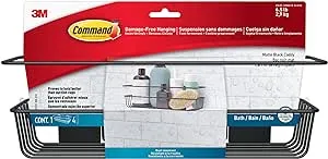 Command Shower Caddy Black