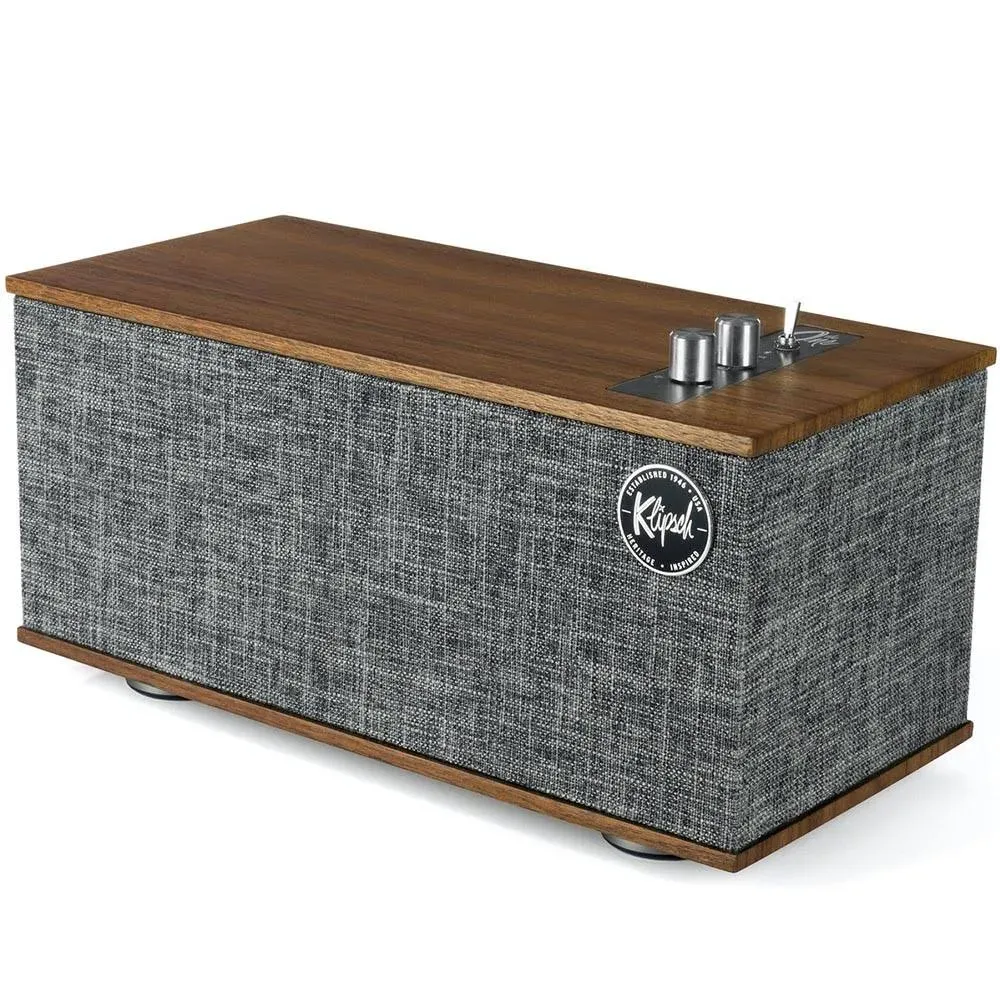 Klipsch - The One II Bluetooth Speaker - Walnut