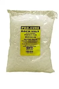 Pro-Cure Rock Salt Bulk In Poly Bag 4 Lb