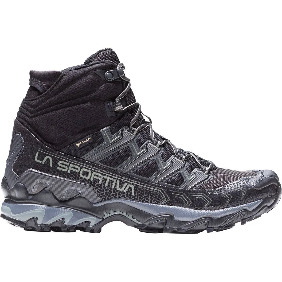 La Sportiva Men's Ultra Raptor II Mid GTX - Black/Clay - 42.5