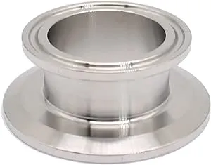 2 Inch × 1.5 Inch Sanitary Fitting End Cap Reducer Stainless Steel 304 Sanitary Concentric Reducer Tri Clamp Clover