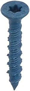 Tapcon 28550 3/16x1-1/4 Blue Star Drive Bugle Head Concrete Anchors 225/Box