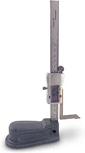 Taytools 0-6”, 0-150 mm, Digital Height Gauge, Electronic Height Gauge, 0.0005” Resolution DHG