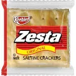 Keebler Zesta Saltine Crackers, 2 Crackers-pack, 500 Packs-carton