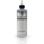 Chefmaster Airbrush Food Color, 9-Ounces, Metallic Silver