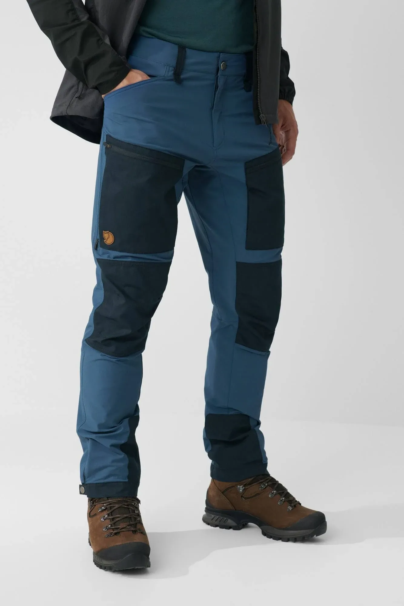 Fjallraven Keb Agile Trousers - Men's Indigo Blue/Dark Navy 54 Regular