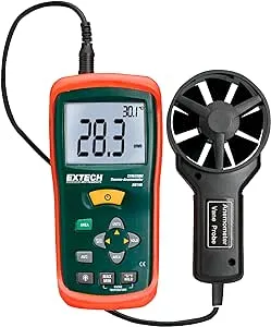 Extech AN100 CFM/CMM Mini Thermo-Anemometer