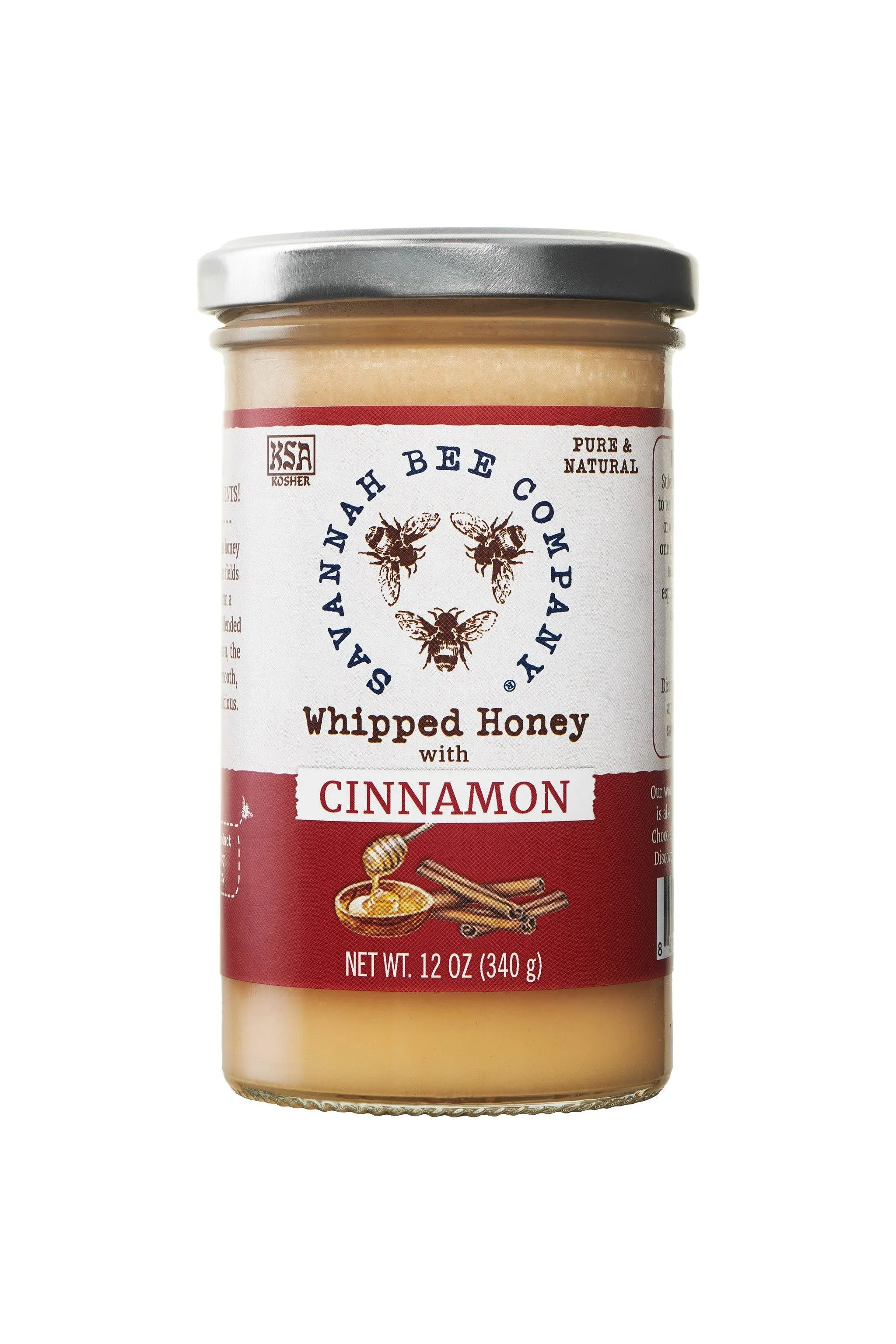 Savannah Bee Original Whipped Honey (12 oz)