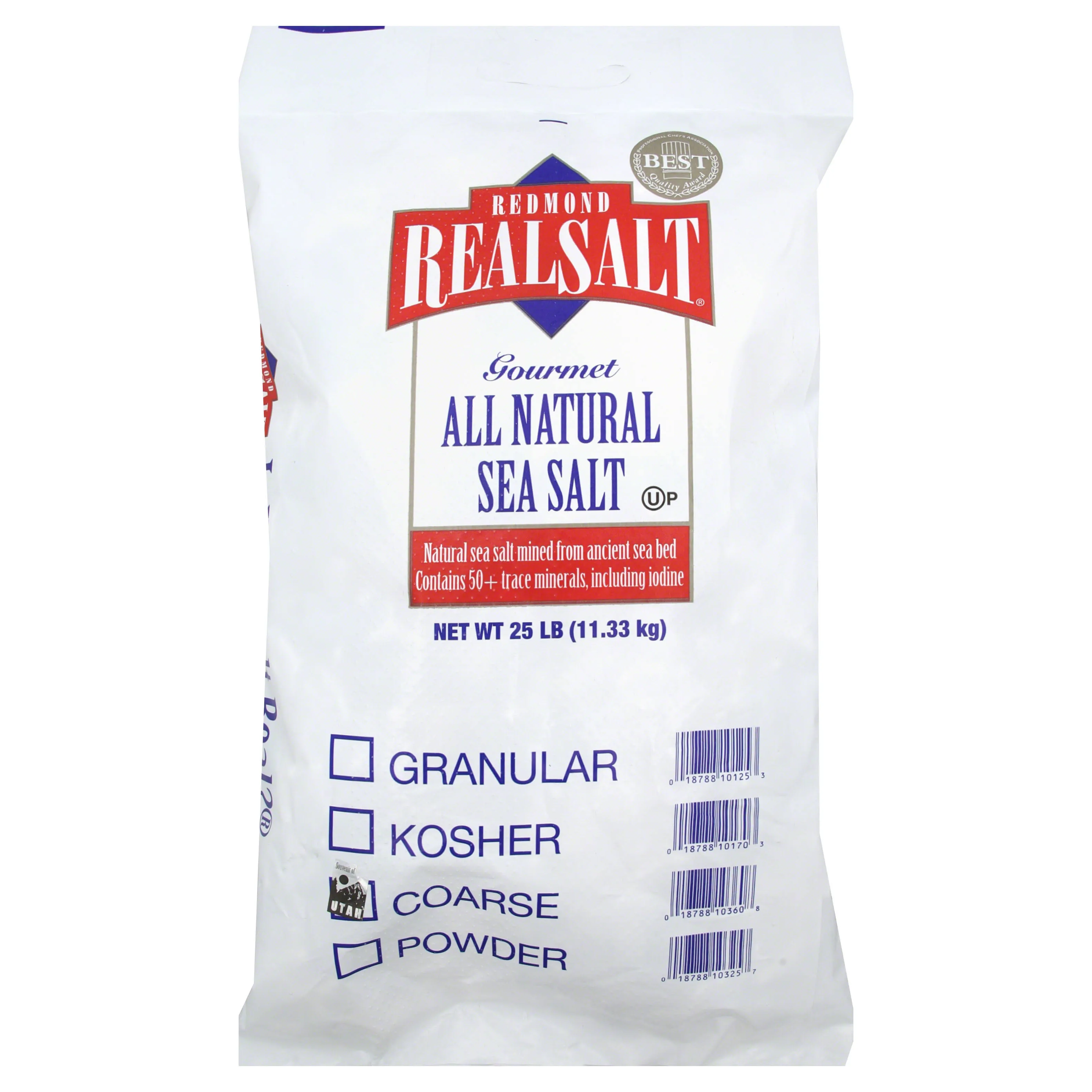 Real Salt Coarse Bulk Bag 25 lb