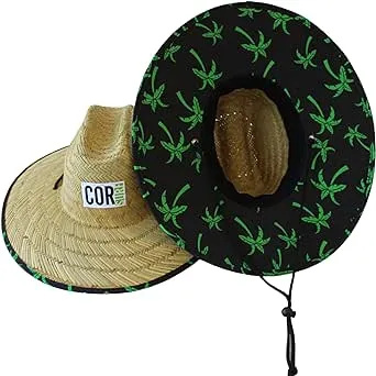 Cor Surf Straw Lifeguard Sun Hat M-L / Sarape