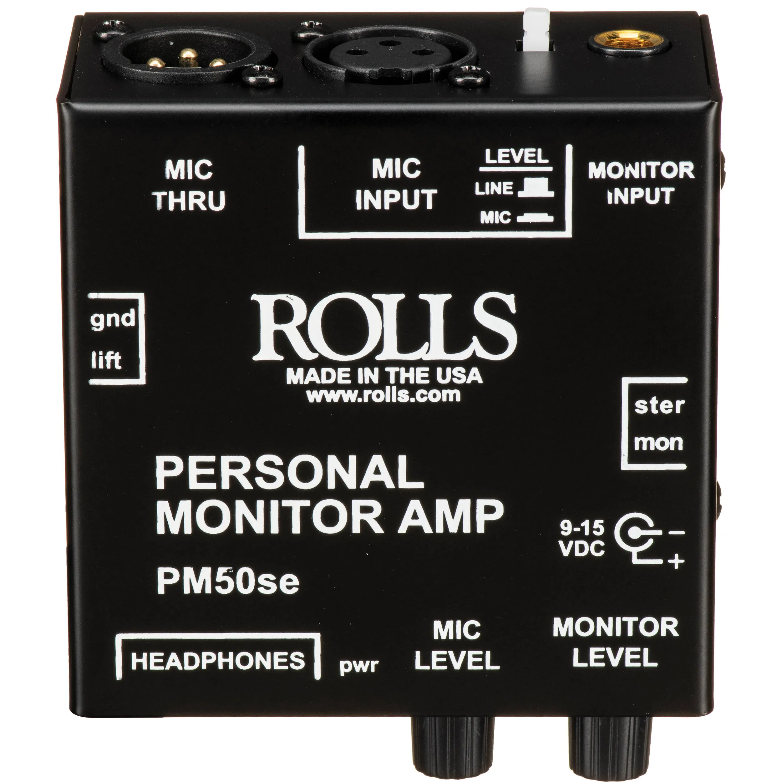 Rolls PM50s Personal Monitor Amplifier