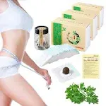 3 Boxes Mugwort Belly Patch,90Pcs Natural Wormwood Essence Pills and 90Pcs Be...