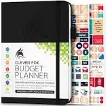 Clever Fox Budget Planner, Black