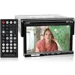 Power Acoustik Pd-710b 7" Single-DIN In-Dash LCD Touchscreen DVD Receiver (with Bluetooth )