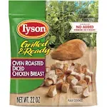 Tyson Grilled & Ready Oven Roasted Diced Chicken Breast (1.38 lbs)