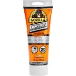 Gorilla Heavy Duty Construction Adhesive, 7 Ounce Squeeze Tube, White, (Pack of 1)