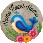 - Garden Décor - Tweet Home Stepping Stone - Decorative Stone for Garden