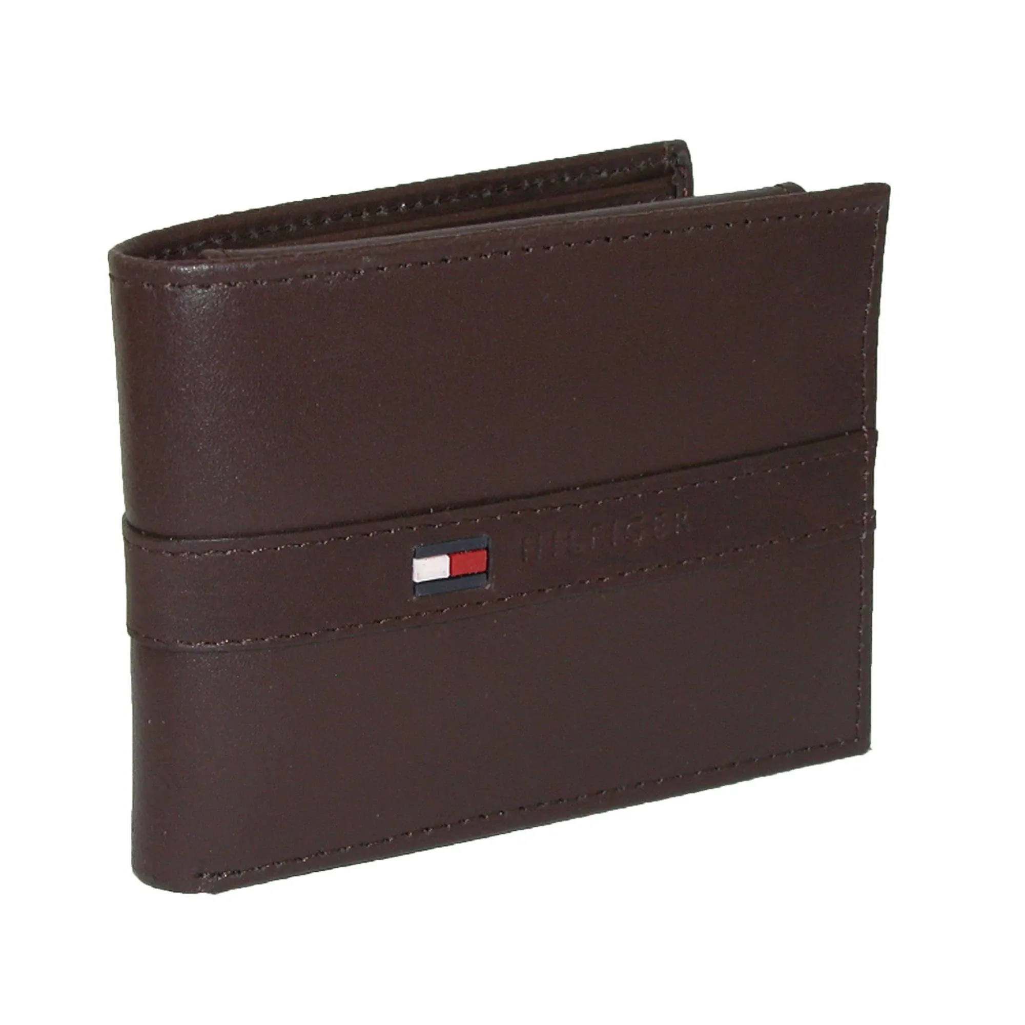 Tommy Hilfiger Men's Leather Wallet Slim Bifold