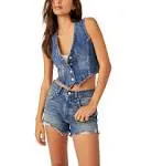 Free People Tate Denim Vest