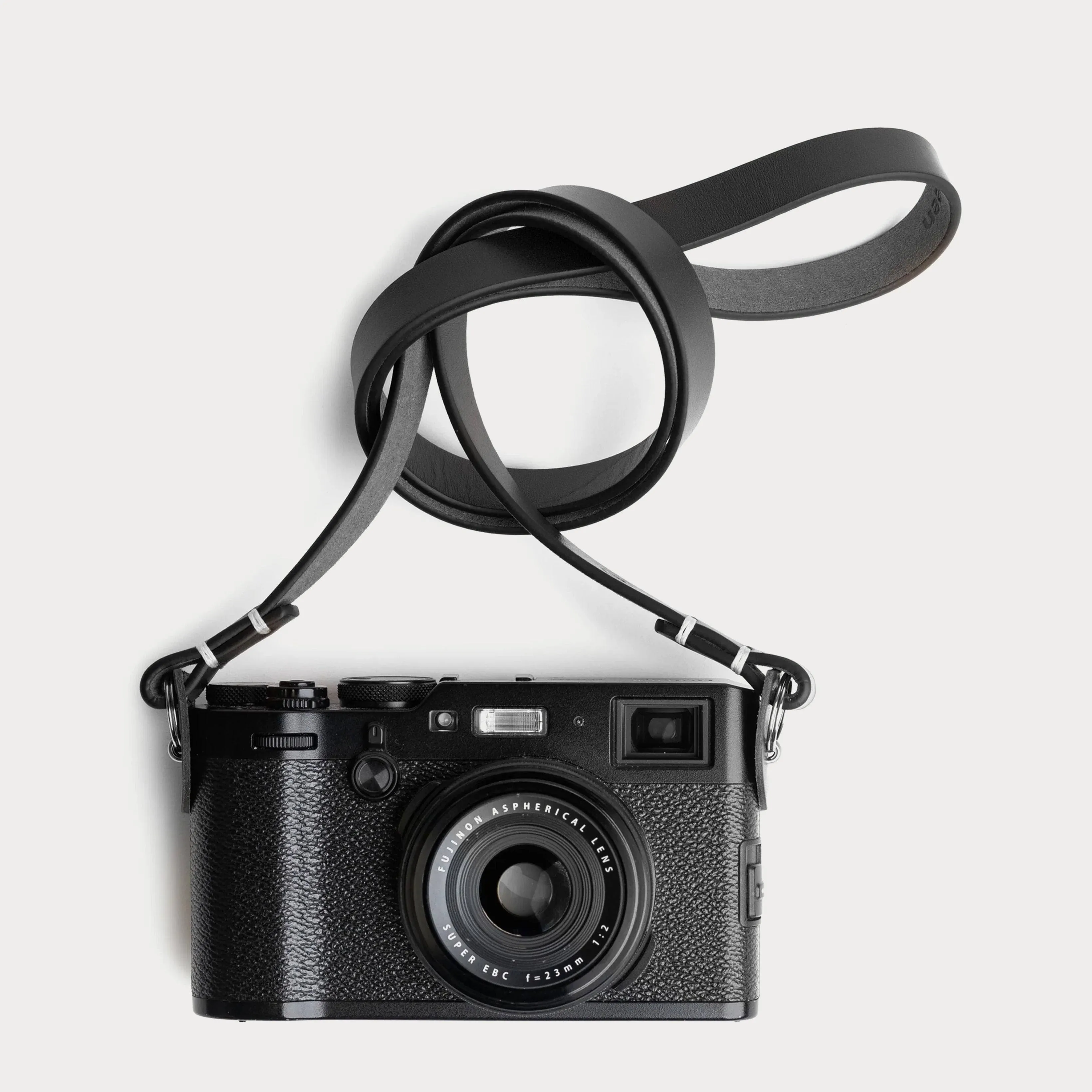 Evergreen Leather Camera Strap Black / Long - 38"