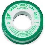 Gasoila GT90-24 Green PTFE High Density Thread Tape Roll, -450 to 550 Degree F