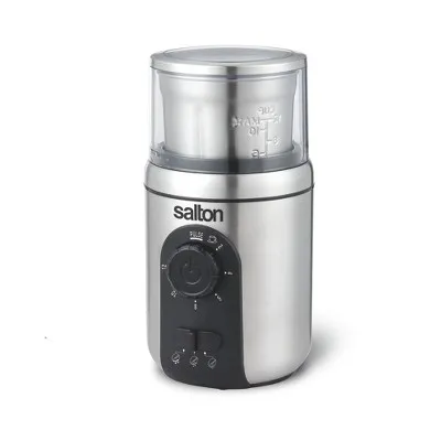 Salton Stainless Steel Smart Coffee Grinder