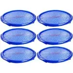 Solar Sun Rings UV Resistant Pool Spa Heater Circular Solar Cover Blue (6 Pack)