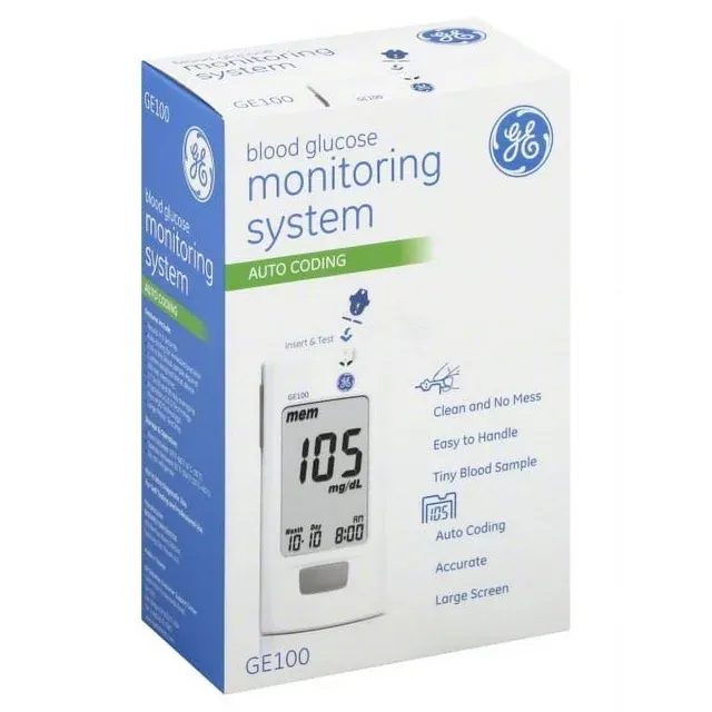 GE100 Blood Glucose Meter