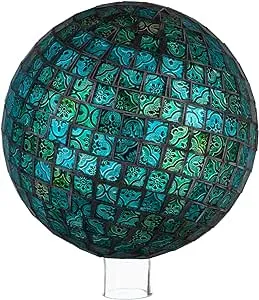 Evergreen 10" Mosaic Glass Gazing Ball