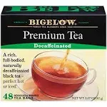 Bigelow Single Flavor Tea, Decaffeinated Black, 48 Bags/Box