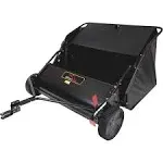 42" Tow-Behind Lawn Sweeper with Universal Hitch | adamsbargainshop