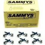 Sammys CST 20 3/8 Inch Vertical Thread Rod 5/16 x 1-3/4 Inch Screw Steel 35 Pcs