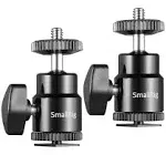 SmallRig 1/4, Camera Hot Shoe Mount with 1/4, Screw (2pcs Pack) - 2059