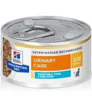 Hill's Prescription Diet c/d Multicare Urinary Care Stew Wet Cat Food