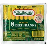 Nathan's Famous Skinless Beef Franks (14 oz)