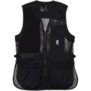 Browning Women's Trapper Creek Shooting Vest-Navy/Black- XL