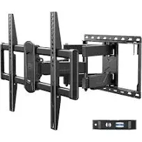 Mounting Dream Full Motion TV Wall Mount Swivel and Tilt for Most 42-75 Black 