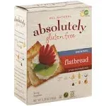 Absolutely Gluten Free - Flatbread - Original - Case of 12 - 5.29 oz.