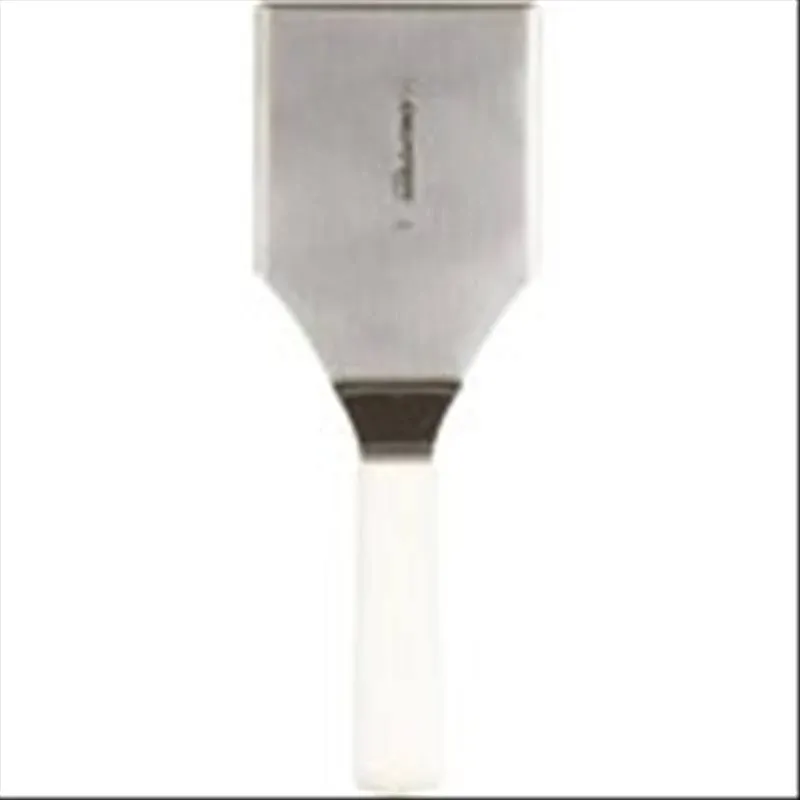 Dexter 31648 Basics Hamburger Turner, Stainless Steel, Polypropylene Handle, 5 inch