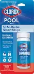 Clorox Pool & Spa Smart Strips, Multi-Use - 50 strips