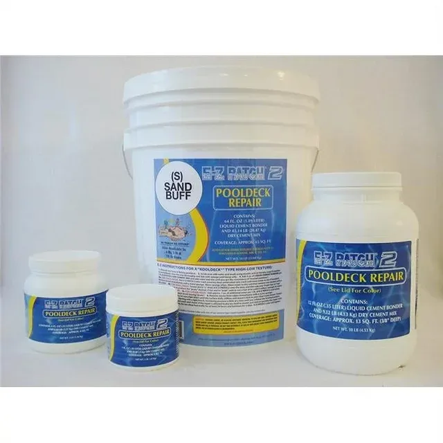 Ez Patch 2 Pooldeck Repair Sand Buff for Swimming Pool - 3 lbs jar