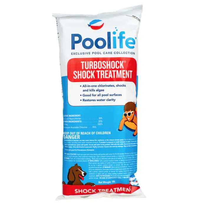 Poolife Turbo Swimming Pool Shock Treatment -1 lb bag