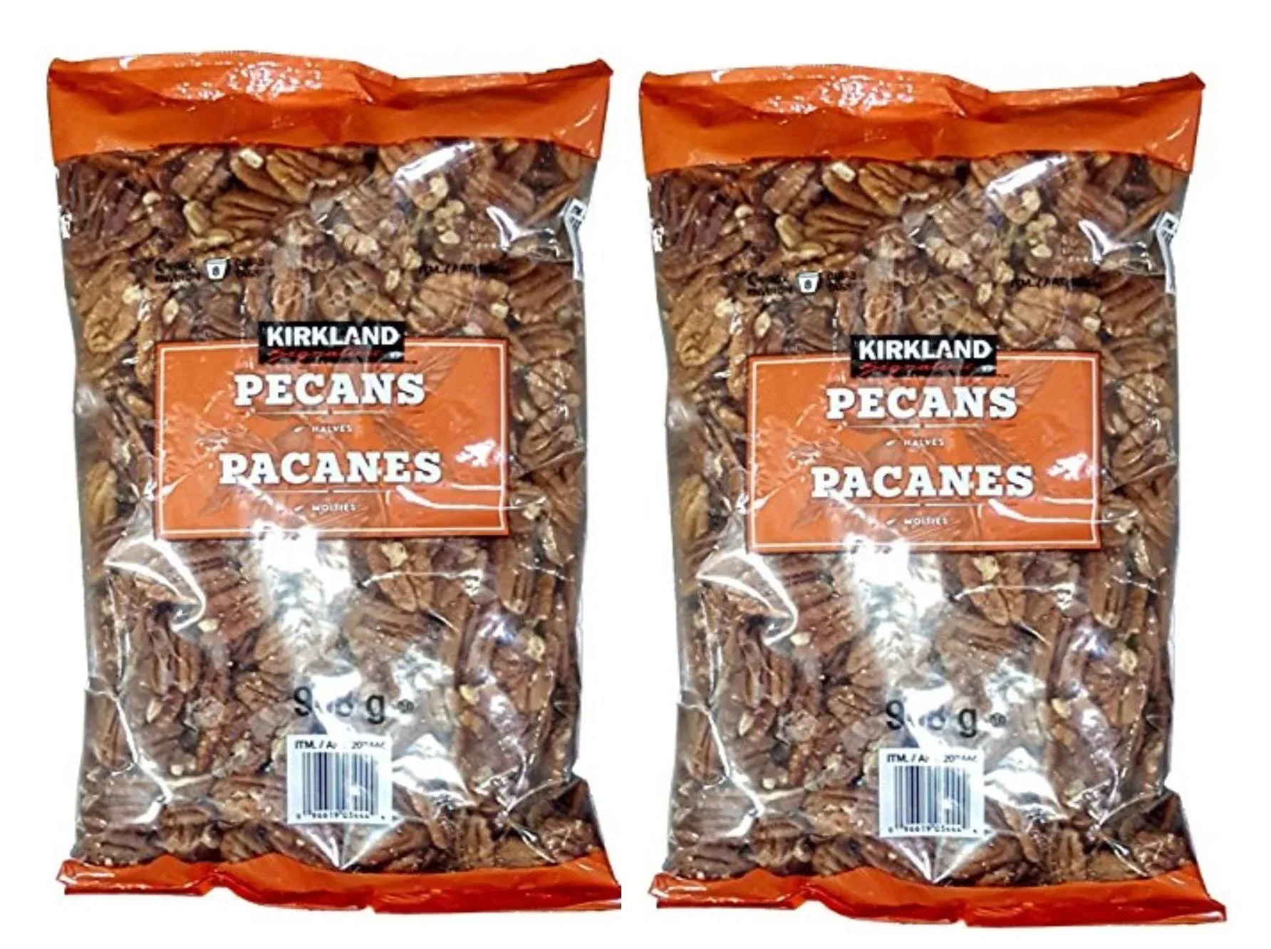 Kirkland Signature Pecan Halves, 2 Pound (2 Pack)