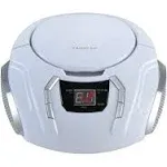 Proscan CD/Radio Boom Box, PRCD261 (White)