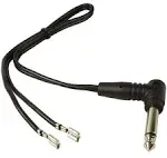 Fender Speaker Cable, Right Angle, 13 1/2"