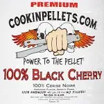 CookinPellets Black Cherry Hardwood Wood Pellets Smoker