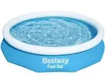 Bestway Fast Set Round Inflatable Pool Set