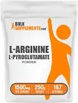 BulkSupplements.com L-Arginine L-Pyroglutamate Powder - Arginine Supplement, Nitric Oxide Supplement, Arginine Powder - Gluten Free, 1500mg per Serving, 250g (8.8 oz) (Pack of 1)