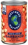 Westbrae Natural Garbanzo Beans, Low Sodium, Organic